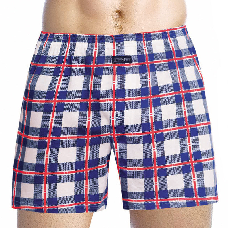 Boxer Lelaki Cotton High Waist Loose Fit - Code BL001