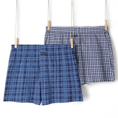 Boxer Lelaki Cotton High Waist Loose Fit - Code BL001